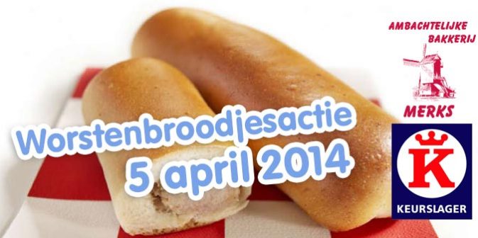 Worstenbroodjesactie 2014